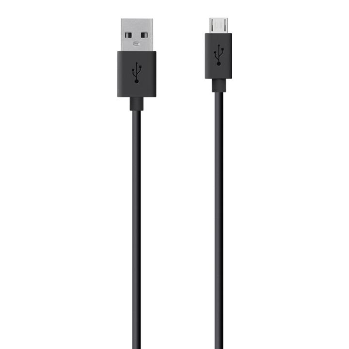 کابل تبدیل USB به microUSB بلکین مدل F2CU012bt2M-BLK طول 1 متر Belkin F2CU012bt2M-BLK USB To microUSB Cable 1m